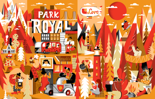 PARK ROYAL MURAL