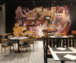 IBIS STYLES SARAJEVO - RESTAURANT GRAPHIC